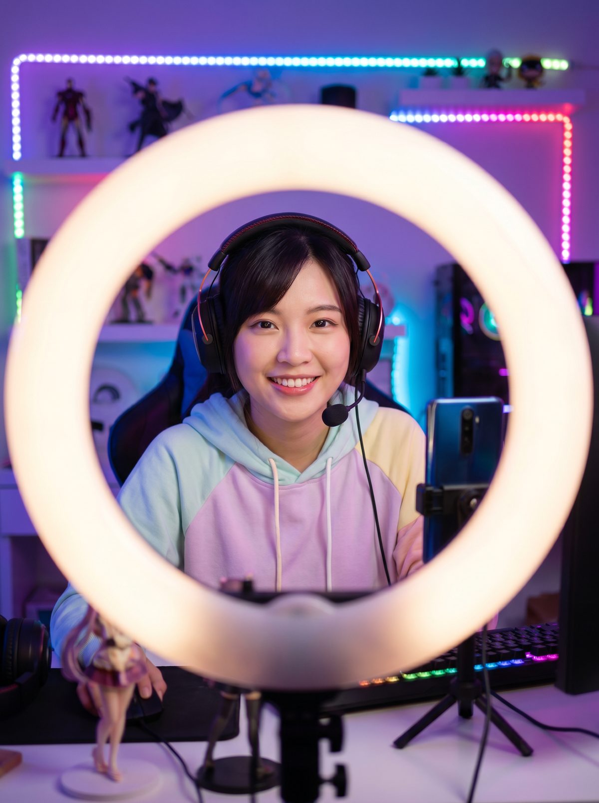 双马尾萝莉网红短视频